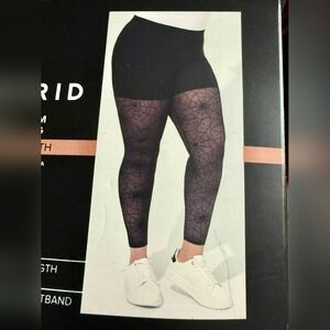 Torrid Black Sheer Spiderweb Leggings